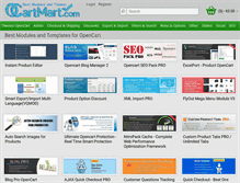 Tablet Screenshot of ocartmart.com